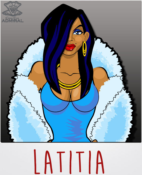 Девушка Latitia.