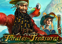Игровой автомат Pirates Treasures HD, пират, pirate